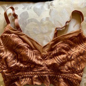 Cosabella Never Say Never Sweetie Bralette size XS in Bronze